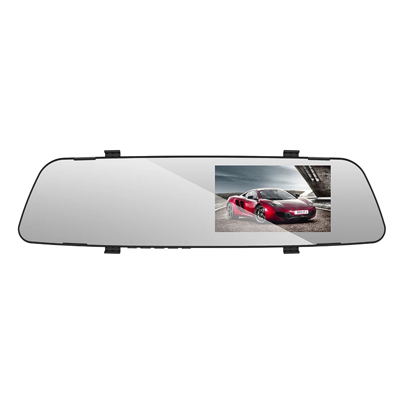 2021 4.5inch IPS Mirror dash cam Recorder car DVR Front-rear Dual Cameras Recorder cheaper