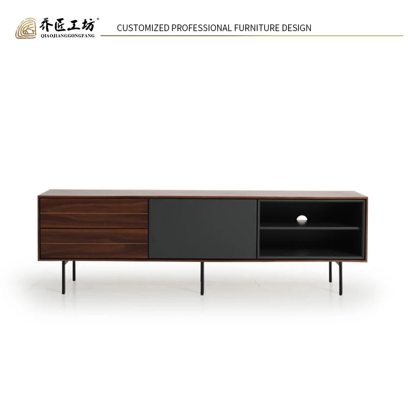 Customized Living Room Wood Tv Cabinet Simple Mdf Tv Cabinet