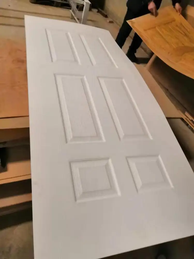 white painting MDF door skin