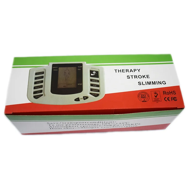 
Electrical Stimulator FullBody Relax Muscle Therapy Massager Acupuncture Machine 