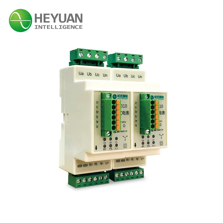 Din Rail RS485 Smart Electric CT 3 Phase 4 Wire Energy Meter