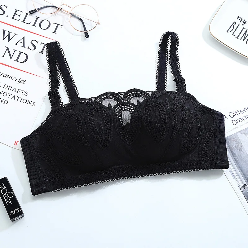 Сексуальное женское нижнее белье, бюстгальтеры с пуш-ап, комплект Кружевной Топ без бретелек бюстгальтер мягкий бюстгальтер беспроводной нижнее бельё для девочек