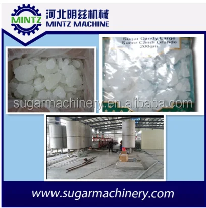 
white sugar or sysup crystallized rock sugar machinery with high yield ratio 