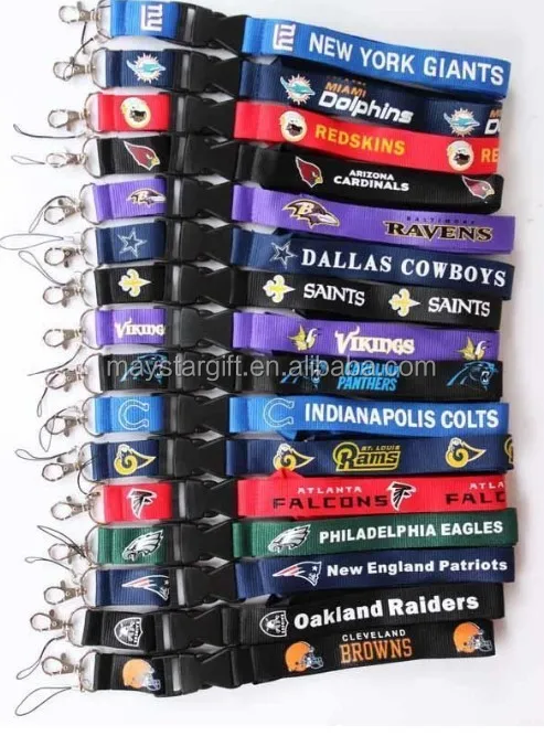 2024 New Designs NFL Key chains Lanyards Wholesale
