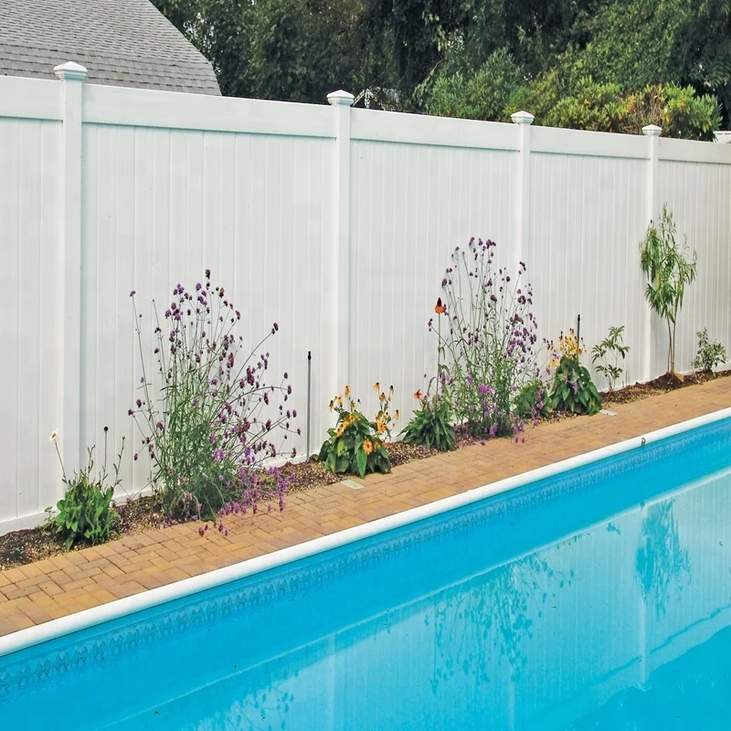 PVC/Vinyl Semi-privacy Fence