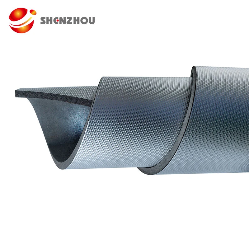 
sponge rubber foam roll partition wall insulation fireretardant pipe insulation rubber foam heat resistant 