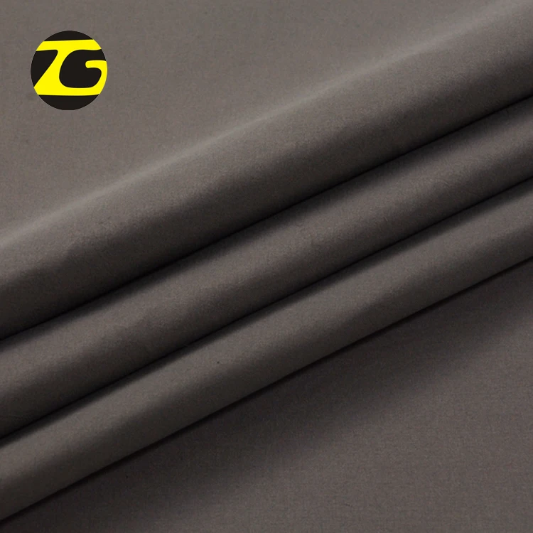 
Online wholesale brushed 100 polyester micro fiber peach skin fabric 