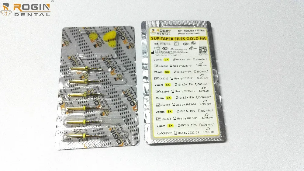 Роторные файлы с тепловой активацией, эндодонтические файлы, для Стоматологического использования