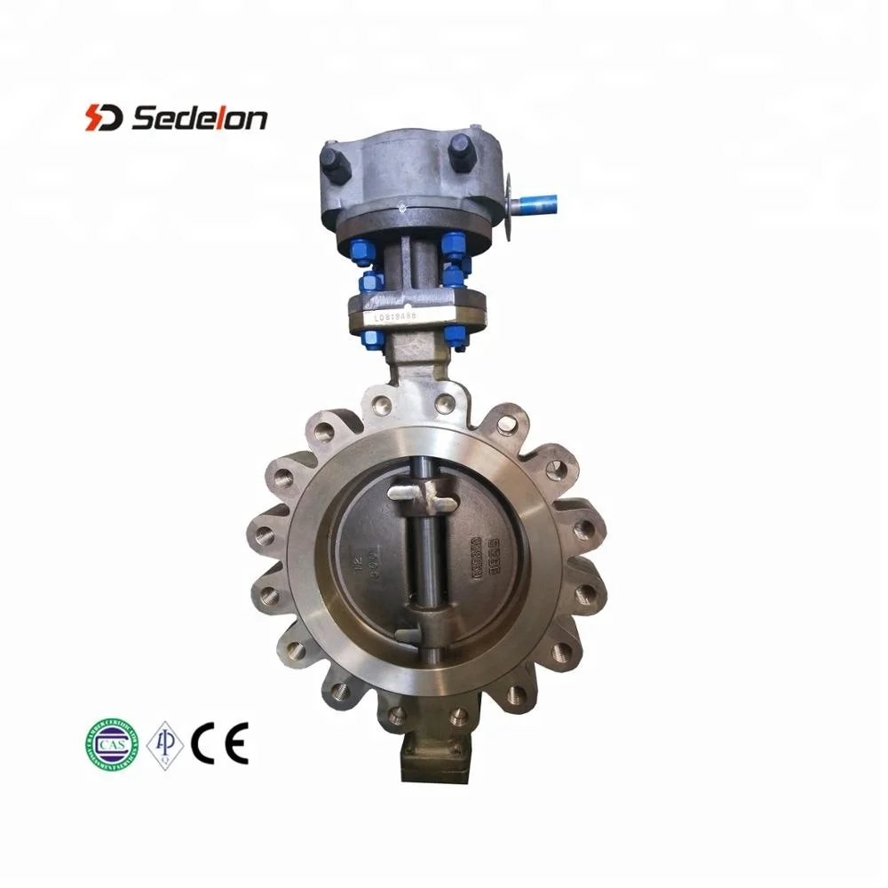 Wafer /lug type engine marine bronze C95800 butterfly valve