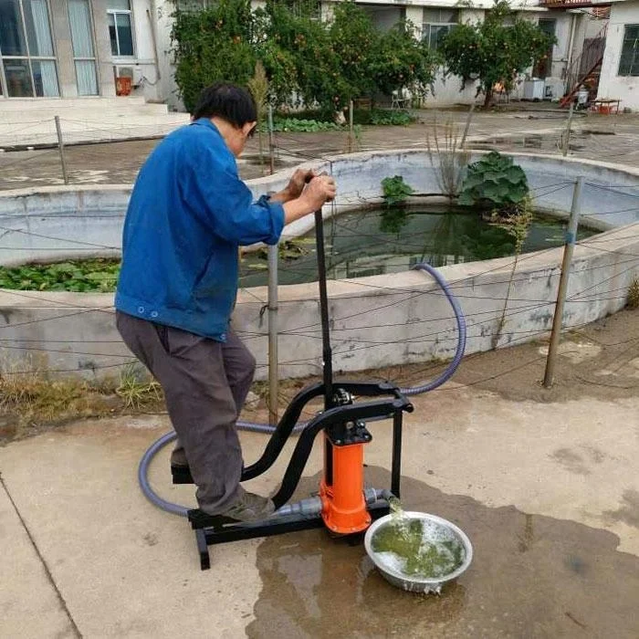 
Africa irrigation used man truck water pump ABS plastic cylinder foot treadle pump 