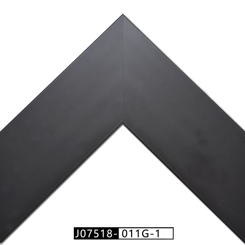 Factory Price Popular New Black Flat Plastic Mirror Frame Moulding in Lengths