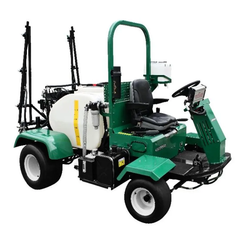 Professional hydraulic ride on boom sprayer for golf