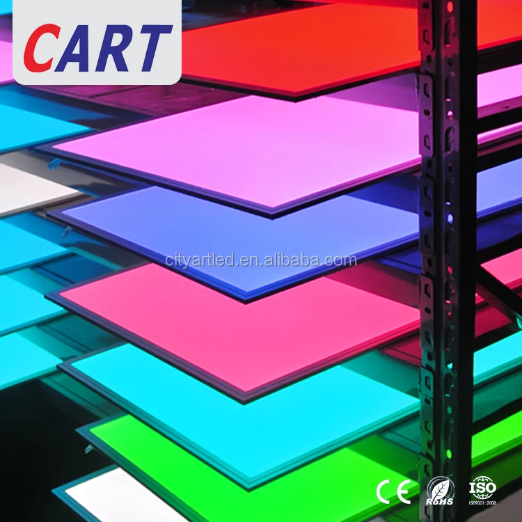 RGB/RGBW/RGB+CCT/RGBWW milight Control Color Temperature Adjustable RGBW Colour Changing 2X4 60x120 LED Light Panel