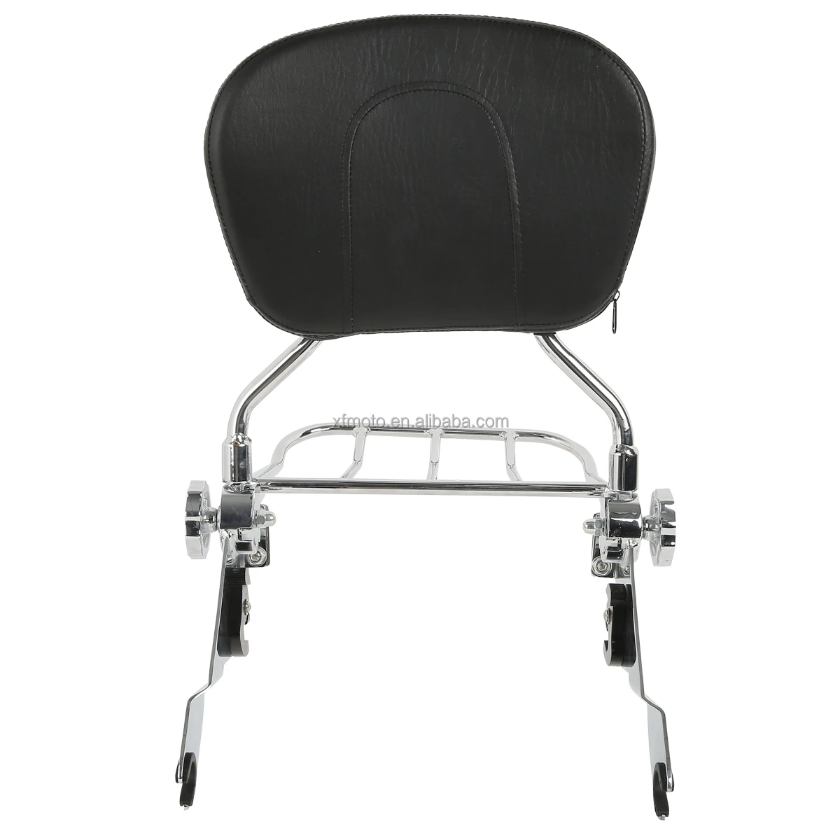 TCMT  Chrome Detachable Backrest Sissy Bar Luggage Rack Fit For Harley Road King 2009-2023 XF2906236-E