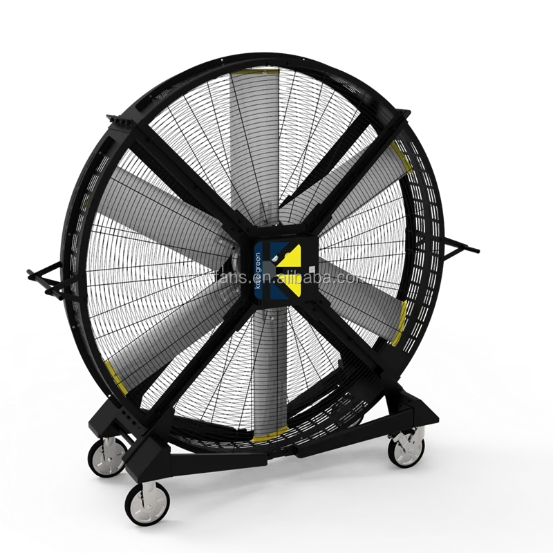 Factory directly sale low watt metal big ceiling fan poultry farm ventilation fans