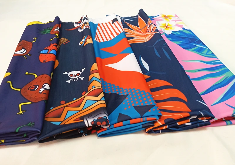 Custom swimwear & beachwear neoprene pbt polyester swimwear fabric