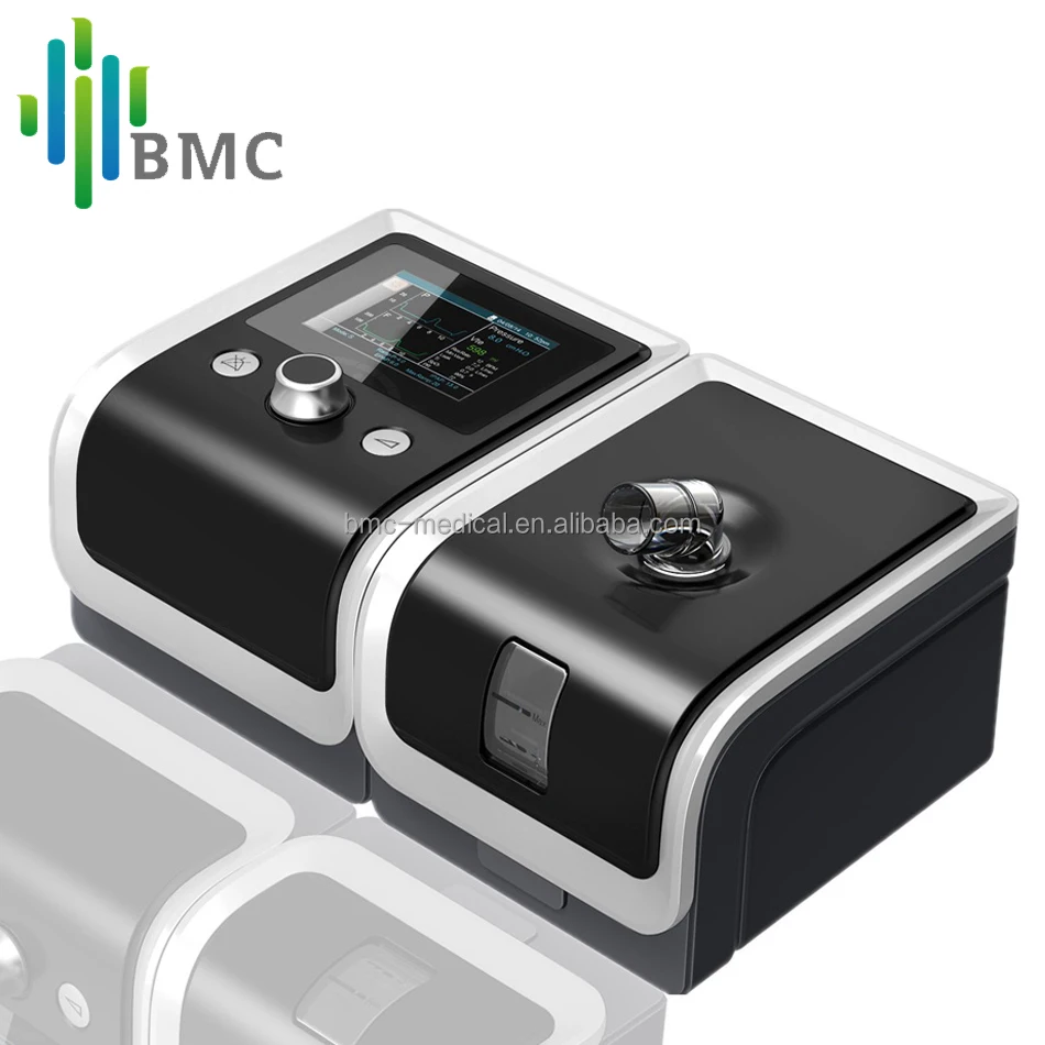 BMC GII BPAP T-25A Auto Mode Bilevel Machine OSA COPD Therapy Medical Clinic Bipap Device