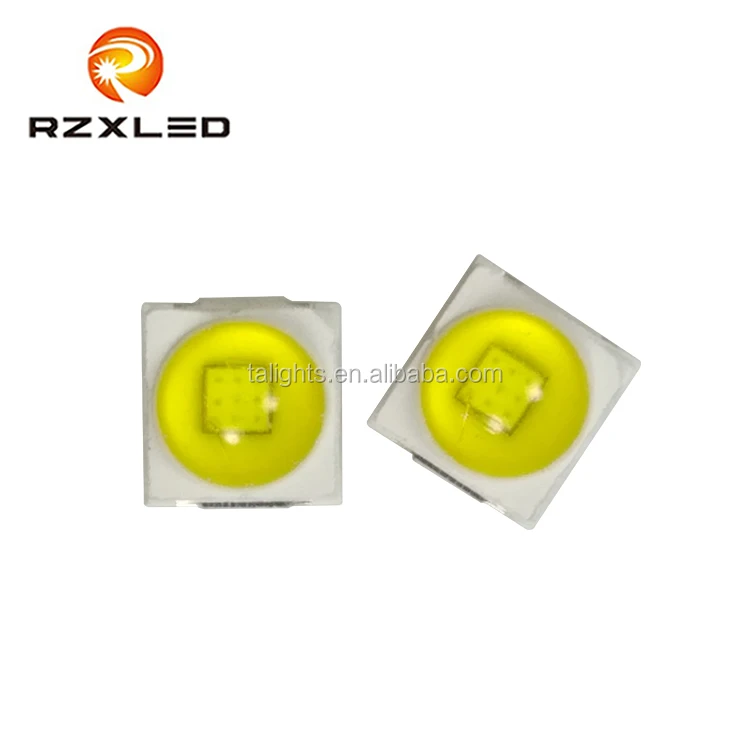 Светодиодная белая серия средней мощности 1 Вт 3 в с круглым объективом 3030 поверхностное крепление