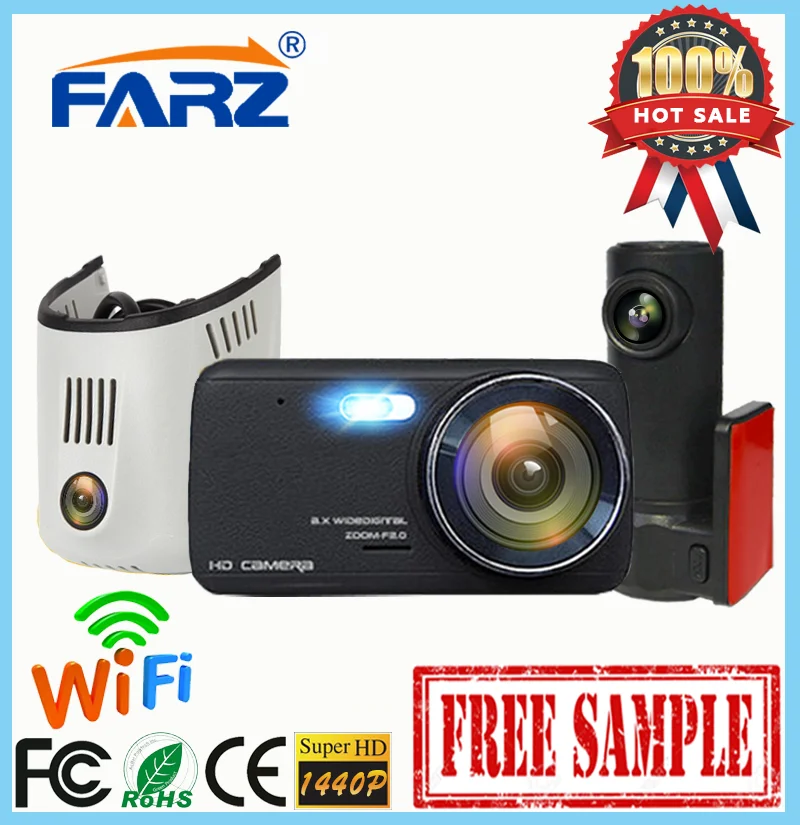 GSM Car Camera Mini Hidden Car Cam With Wifi DVR Black Box FHD 1080P Ntk96650 FC103 For Volvo