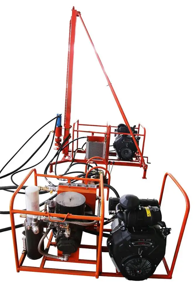 Mountain geological exploration drill machine