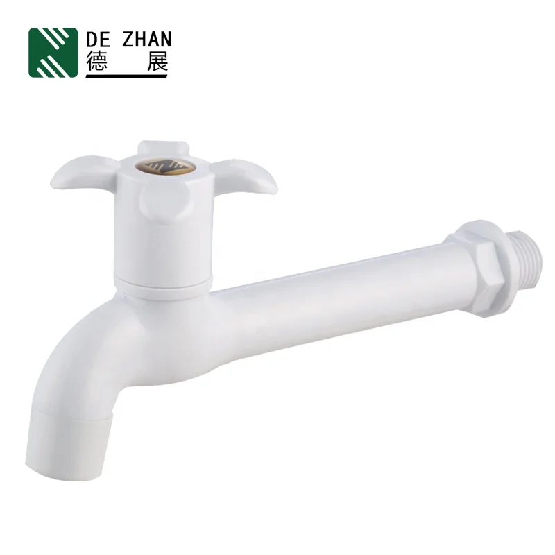 Plastic Water Tap Long Body Bathroom Faucet For Washing Machine/Basin/Garden/Kitchen