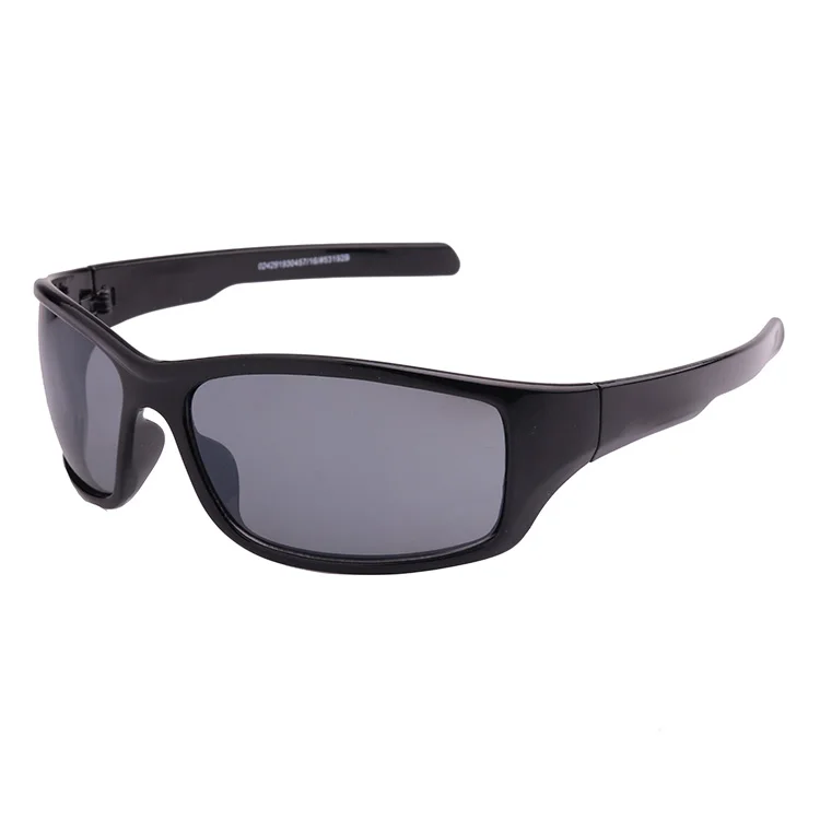 Wholesale high quality mens black sunglasses sport UV400 polarized sunglasses