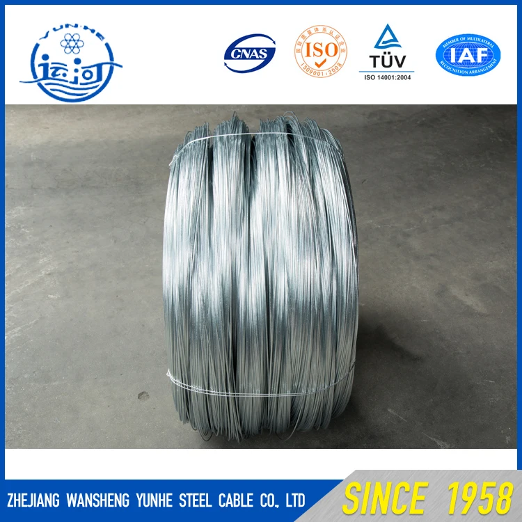 China galfan galvanized steel wire Popular strength grade galvanized steel wire