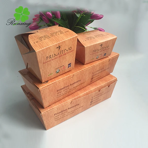 High Quality Disposable burger Boxes Burger Paper Holder,Paper Food Tray