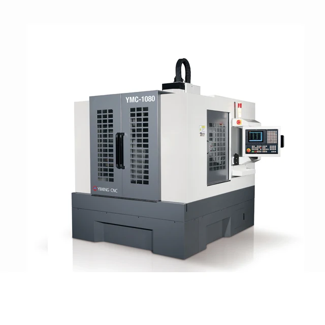 Высокоскоростной высокоточный алюминиевый фрезерный станок cnc с автоматическим сменщиком инструментов Опционально для мелкой об