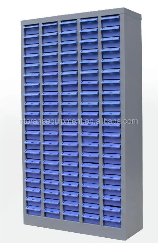 48 drawer tool cabinet electronic component cupboard with door and lock