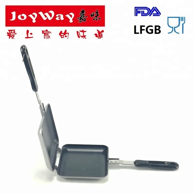 JOYWAY Gas and stove use die-cast aluminium sandwich maker  and toaster