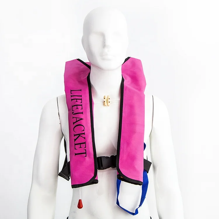 marine solas approved PVC automatic inflatable adult swim life jacket
