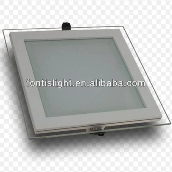 18W LED DOWNLIGHT GLASS/WARM WHITE SQUARE DOWNLIGHT