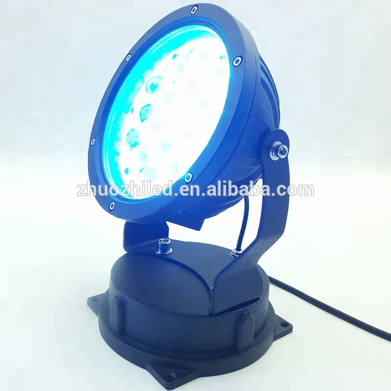 Narrow Beam Led Spot Light Outdoor IP65 Building Pillar Projection Lamp Led Beam Lights