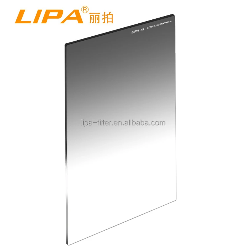 
LIPA Filters 100 x 150mm 0.9 Soft Edge Graduated Neutral Density Filter Resin  (60691776562)