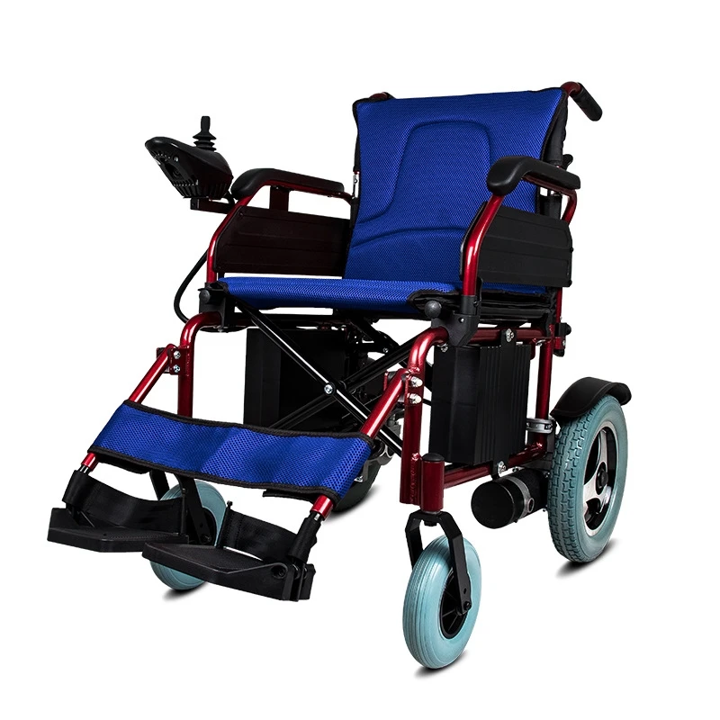 
CE elderly care products handicapped auto disabled folding power electric wheelchair 