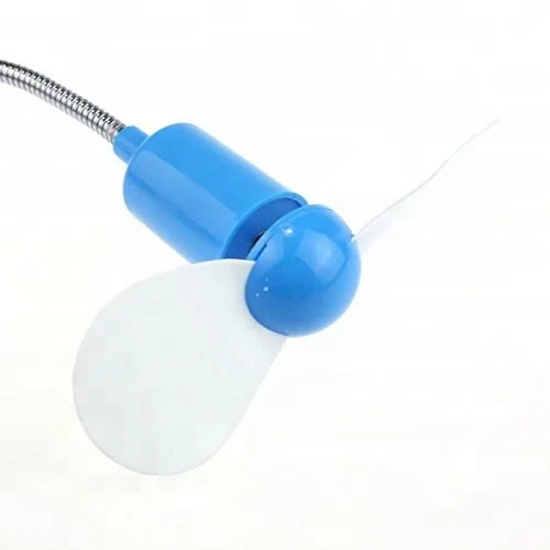Mini Flexible Bendable USB Fan for Power Bank Laptop PC AC Charger Portable Hand Fan Computer Summer Gadget
