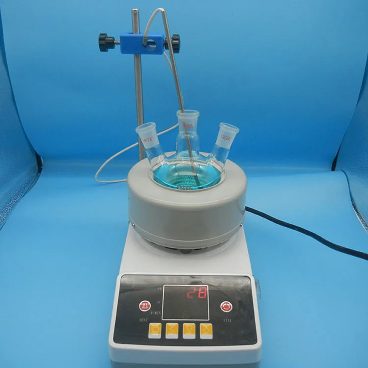 Лабораторное стекло 3/три шеи с круглым дном колба