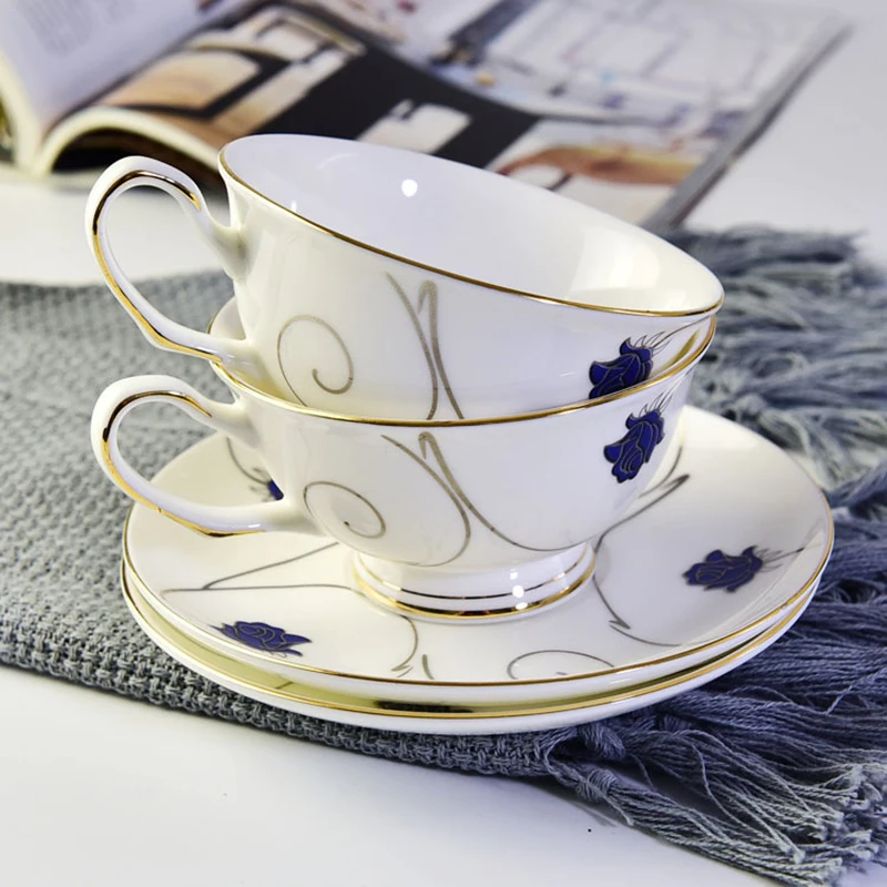 Porcelain Tea Cup and Saucer Coffee Cup Saucer Set
