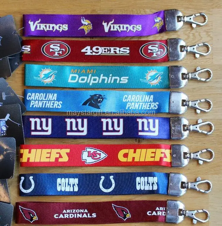 2024 New Designs NFL Key chains Lanyards Wholesale