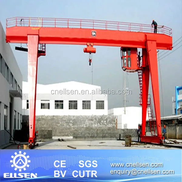 Outdoor Used Small Gantry Crane 2 Ton