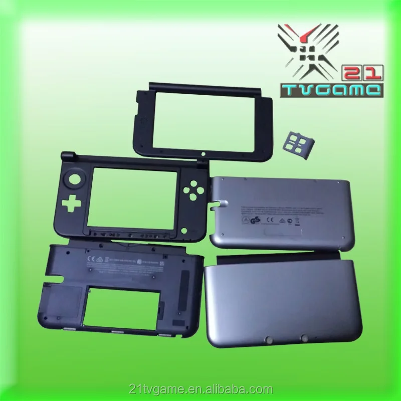 Replacement Housing/Shell for 3DS XL in Black Color,for Nintendo 3DS XL Replacement Case