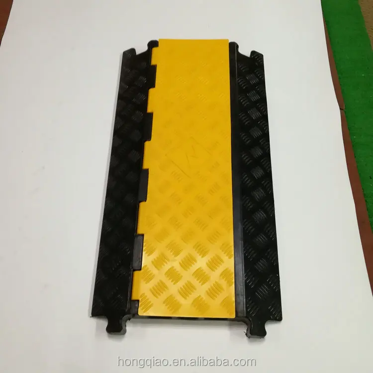 3 Channel Heavy Duty Rubber Cable Protection