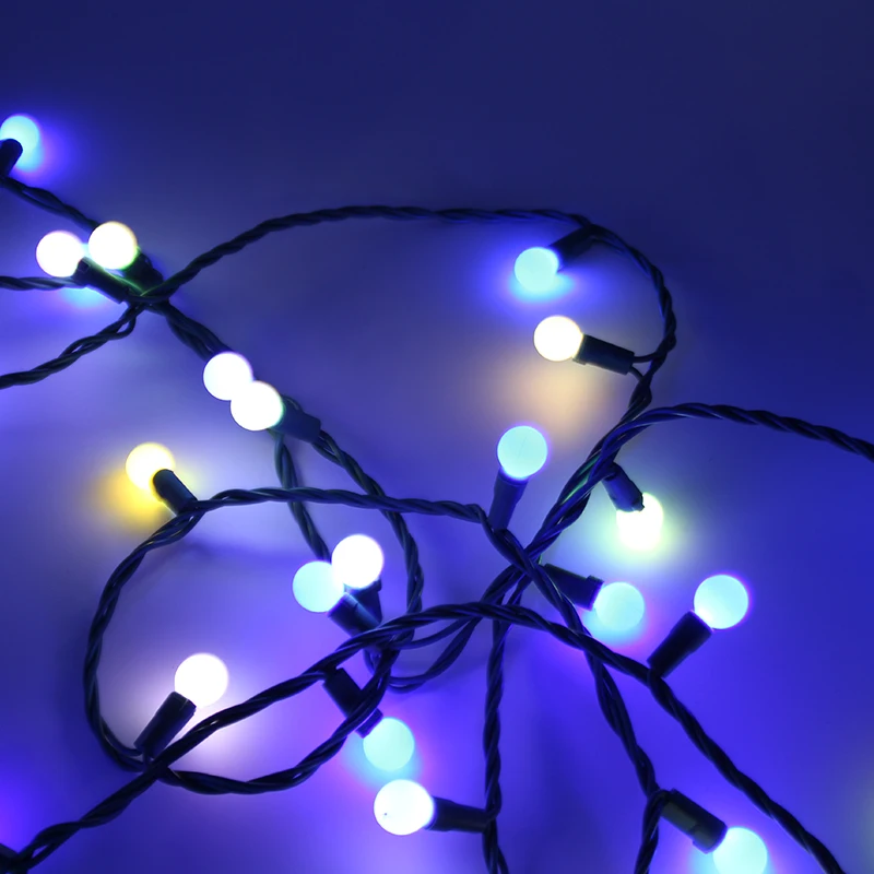 Warm White RGB G12  G14 LED Christmas Holiday Decoration String Lights