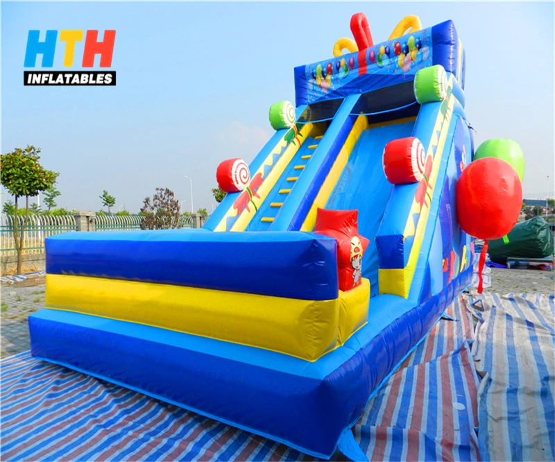 Sewing Inflatable Pirate Ship Bounce House with Vivid Pirate Printing