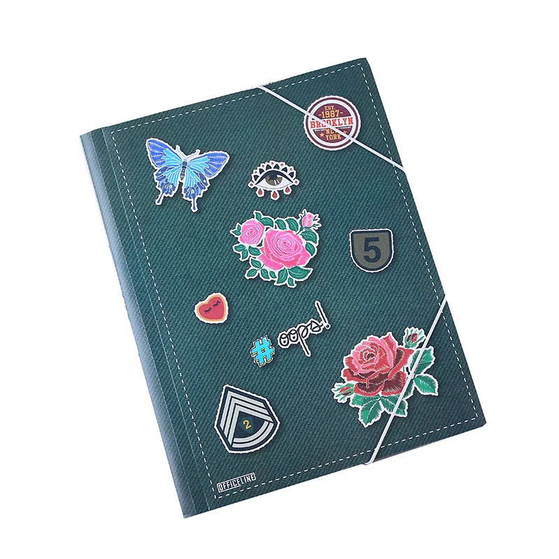 High Quality Candy Color Multifunctional File Folder Plastic Clipboard Exam Paper Document Folder School Supplies