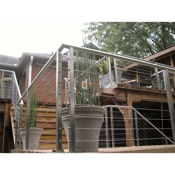 balcony stainless steel railing design garden fence wire fence