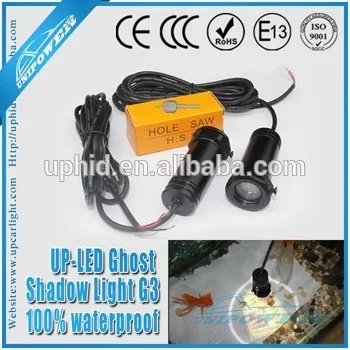 High quality waterproof LED car door logo laser projector light with any custom logo