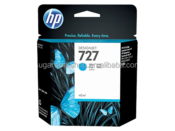 Оригинальный Голубой струйный картридж H.P (727)B3P13A