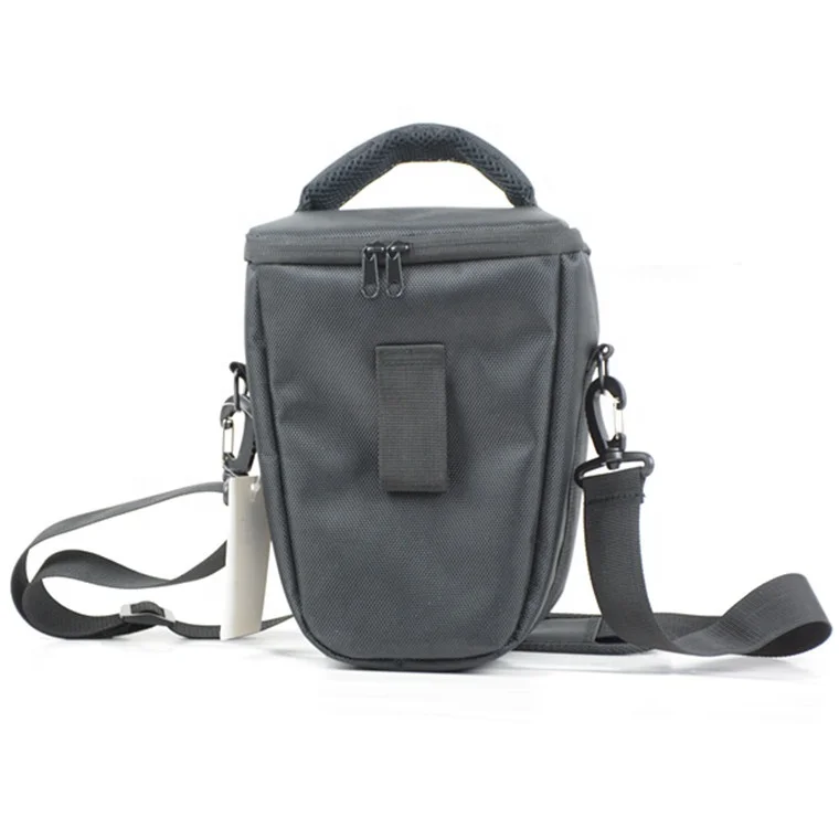 Waterproof Cross-Body DSLR Camera Backpack with Video Bag Durable Nylon Leather Canvas Polyester Lining